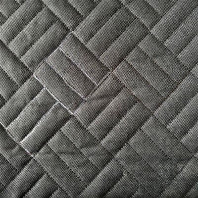 Quilted Fabric with Non-woven Backing