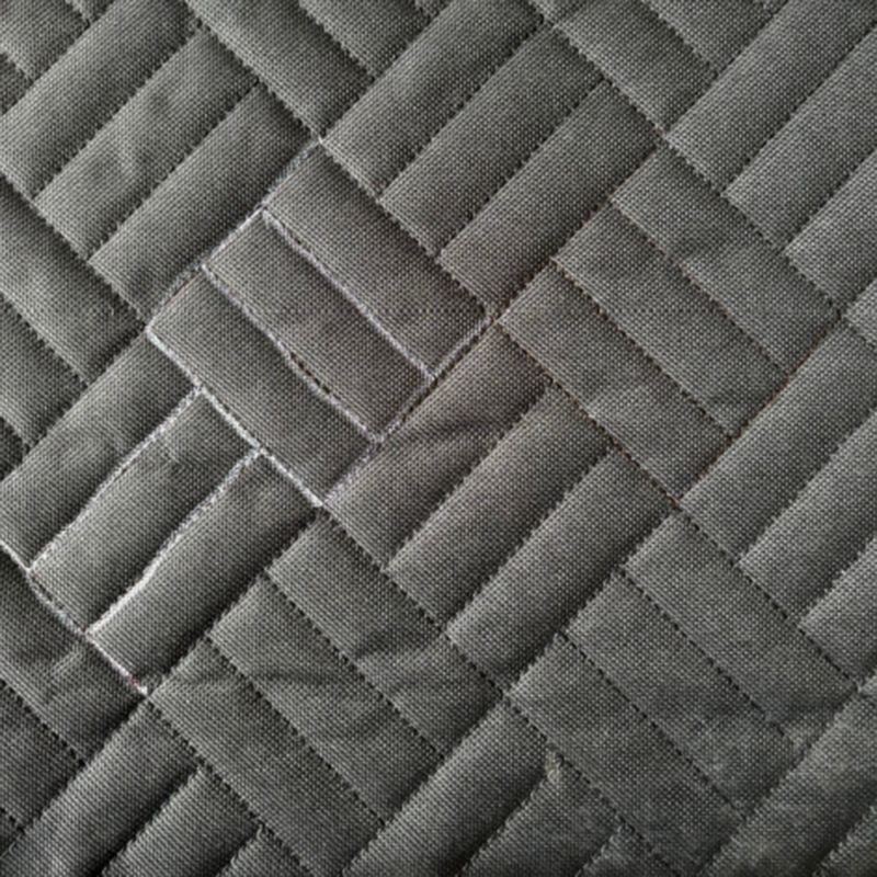 Quilted Fabric with Non-woven Backing