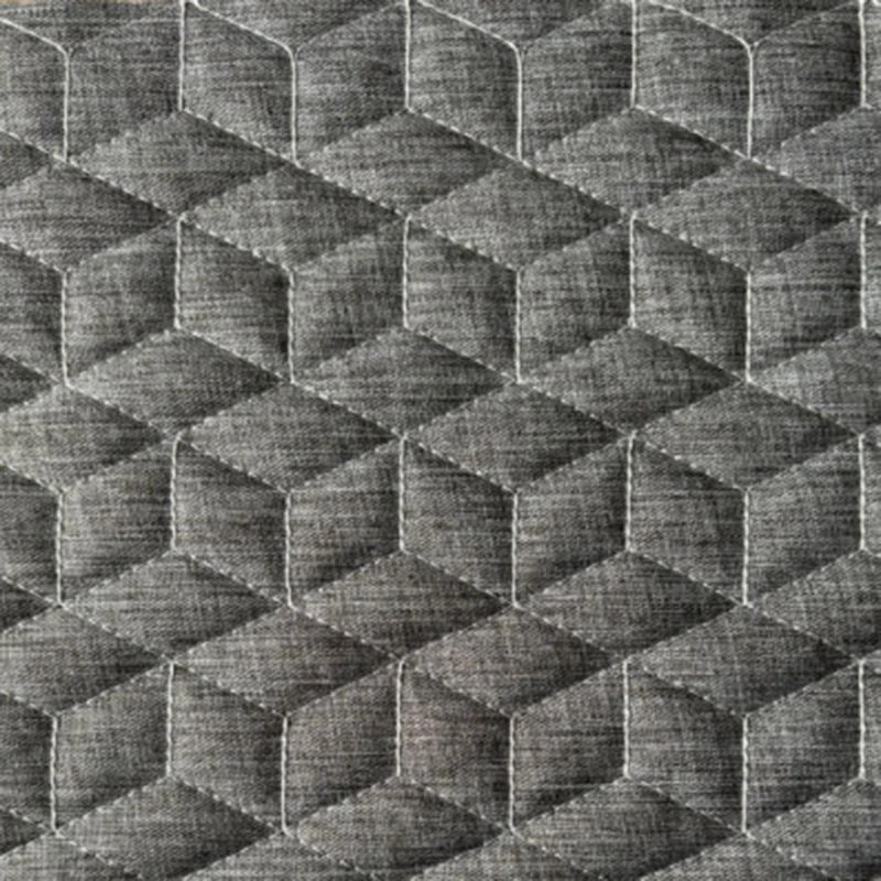 Wave Pattern Quilted Fabric factory Wave Pattern Quilted Fabric factory
